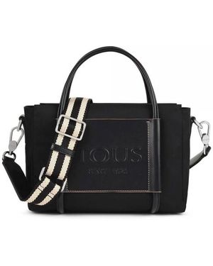 Tous Borsa Empire Morbida Nera Per Donna - Nero