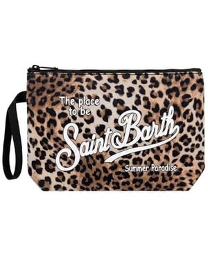MC2 Saint Barth Borsa Da Toeletta Classica Leo Ali0021 - Nero