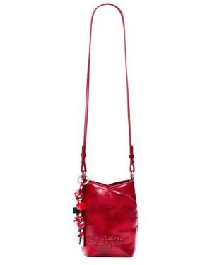 Desigual Portafoglio Per Cellulare Charms - Rosso