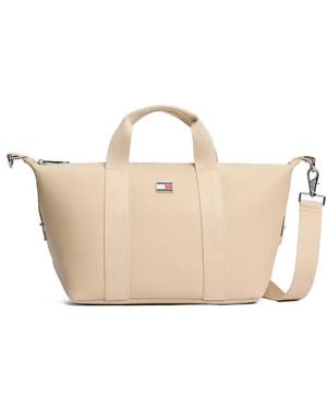 Tommy Hilfiger Tägliche Erhöhte Mini-Tragetasche - Natur