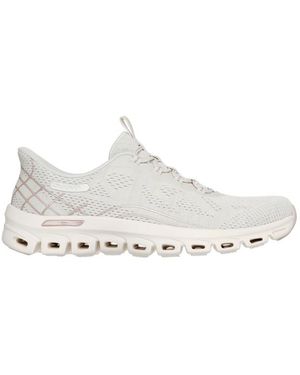 Skechers Scarpa Slip-On: Glide-Step Elevate - Bianco
