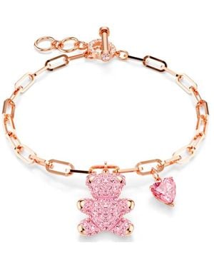 Swarovski Teddy-Armband - Pink