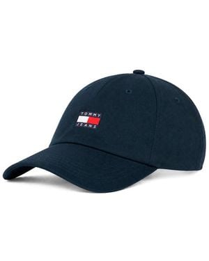 Tommy Hilfiger Cappellino Da Baseball Con Logo Storico - Blu