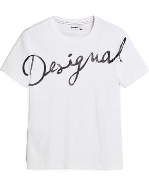 Desigual T-Shirt, Top E Polo - Bianco