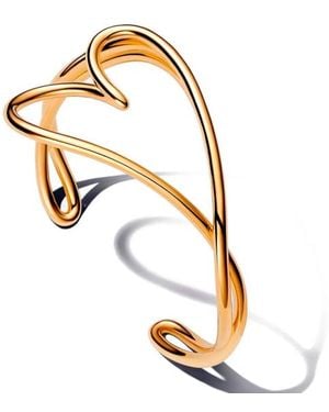 PANDORA Organisch Geformtes Herzarmband 563808C00 - Mettallic