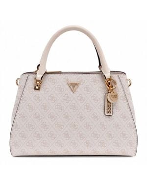 Guess Borsa Noelle Con Logo 4G - Rosa