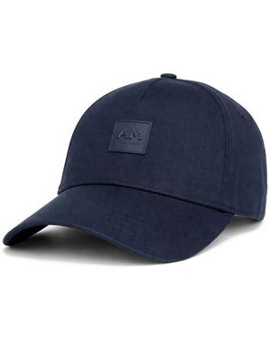 Antony Morato Cappellino Stile Baseball Con Patch Logo - Blu