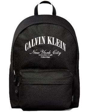 Calvin Klein Zaino Trolley Grafico Con Logo - Nero