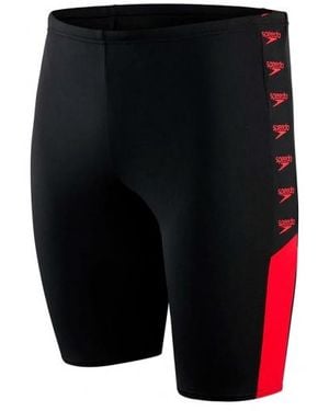 Speedo Sportbekleidung Schwarz, Rot
