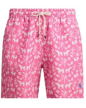 Ralph Lauren Costumi Da Bagno - Rosso