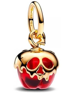 PANDORA Ciondolo Con Ciondolo Mela Della Regina Cattiva Villains 763421C01 - Rosso