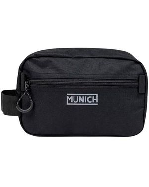Munich Recycelte Sport-Kulturtasche - Schwarz