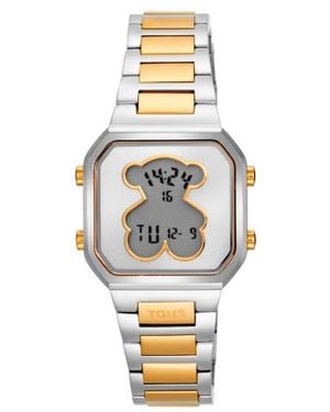 Tous Orologio Digitale D-Bear Mini Con Bracciale - Metallizzato