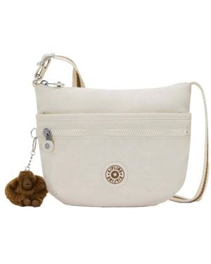 Kipling Arto S Schultertasche - Weiß