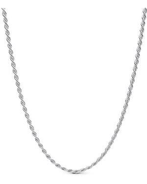 PANDORA Collana A Catena Con Cordino 394687C00 - Metallizzato