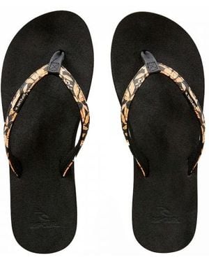 Rip Curl Freiheits-Flip-Flops - Schwarz