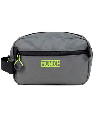 Munich Recycelte Sport-Kulturtasche - Schwarz
