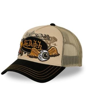 Von Dutch Patches Cap Vd/1/Ct/Patches/19 - Marrone