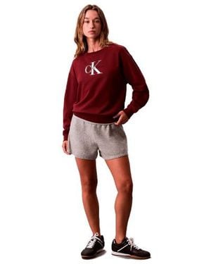 Calvin Klein Giacche Di Maglia E Pullover - Rosso