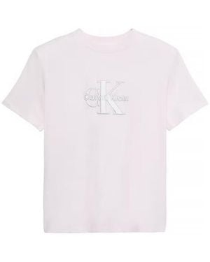 Calvin Klein T-Shirts - Weiß