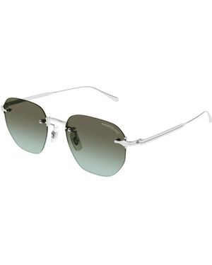 Montblanc Mb0405S Sonnenbrille - Grün