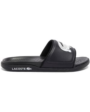Lacoste Ciabatte Doppie Serve Slide - Nero