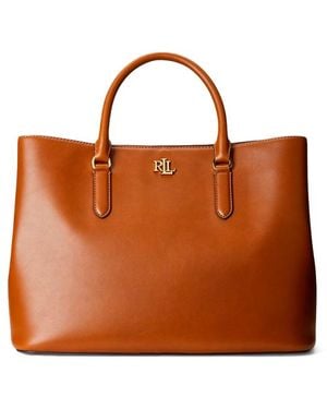 Ralph Lauren Marcy Ledertasche - Braun