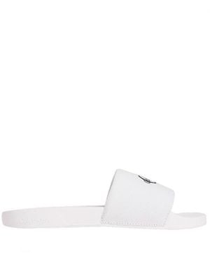 Calvin Klein Infradito Sagomate - Bianco