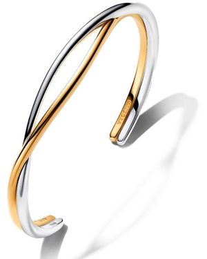 PANDORA Zweifarbiges, Ineinandergreifendes, Starres Armband 564656C00 - Mehrfarbig