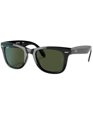 Ray-Ban Occhiali Da Sole 0Rb4105 Wayfarer Pieghevoli - Verde