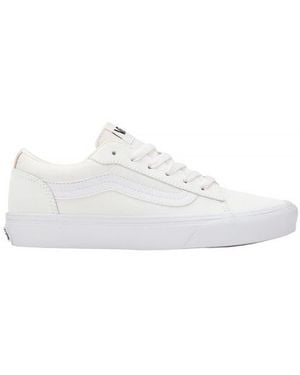 Vans Pantofole Di Tela Vero - Bianco