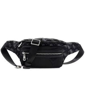 Guess Marsupio Con Logo Berlin 4G - Nero