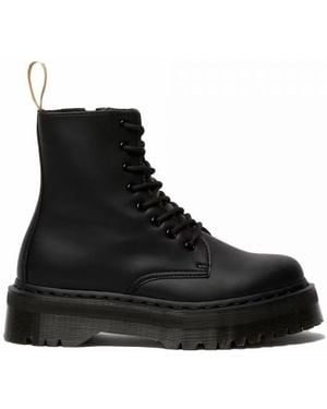Dr. Martens Jadon Ii Vegan Felix Rub Off Plateaustiefel - Schwarz