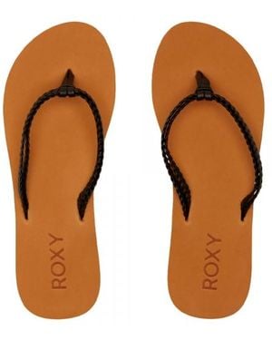 Roxy Infradito Da Spiaggia Costas Ii - Marrone