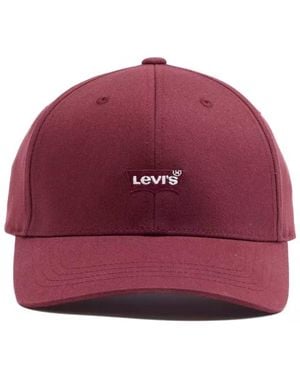 Levi's Housemark Flexfit Cap - Rot