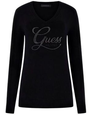 Guess Giacche Di Maglia E Pullover - Nero