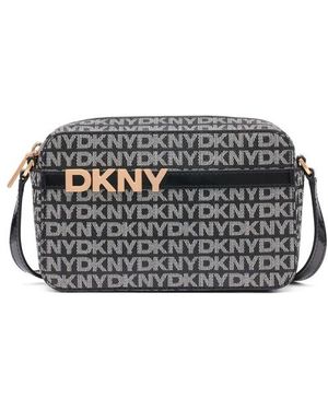 DKNY Avril Kameratasche - Grau