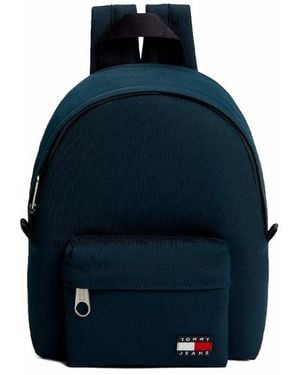 Tommy Hilfiger Rucksack Mit Essential-Logo - Blau
