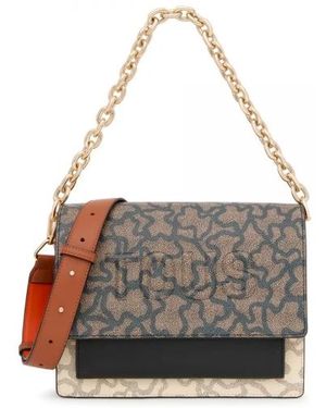 Tous Borsa A Tracolla Kaos Icon - Grigio