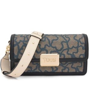 Tous Kaos Icon Kleine Schultertasche - Grau
