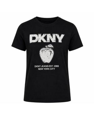 DKNY T-Shirts, Tops Und Polos - Schwarz
