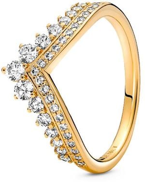 PANDORA Anello Tiara Desiderio 167736C01 - Metallizzato