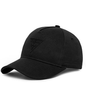 Guess Cappellino Triangolare Con Logo - Nero