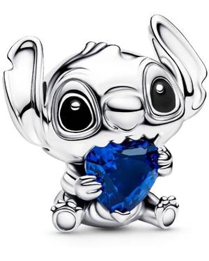 PANDORA Ciondolo A Forma Di Cuore Blu Di Stitch 794731C01