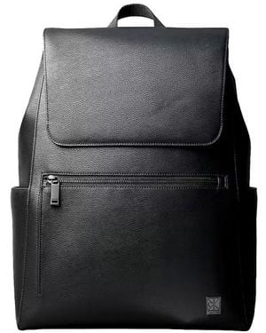 Calvin Klein Zaino Con Patta Emblematica - Nero