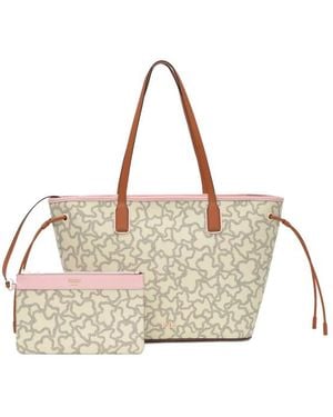 Tous Borsa Tote Kaos Icon - Neutro