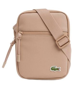 Lacoste Borsa A Tracolla Piccola Lcst Slimline - Neutro