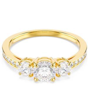 Swarovski Anello Rotondo Stilla Attira - Metallizzato