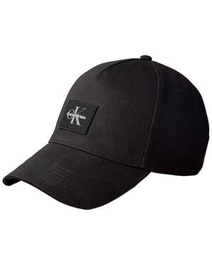 Calvin Klein Cappello Monologo Con Patch - Nero