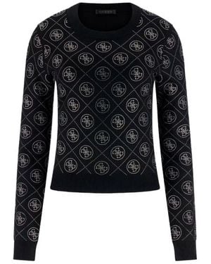 Guess Strickjacken Und Pullover - Schwarz